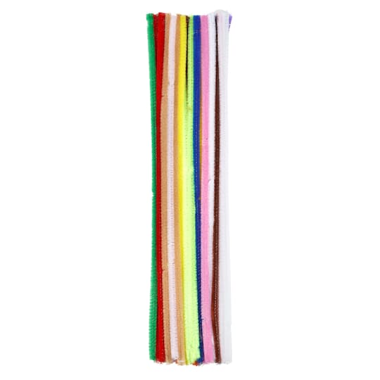 24 Packs: 25 ct. (600 total) Chenille Pipe Cleaners by Creatology